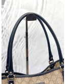 GUCCI JOY WEB TOTE MEDIUM SHOULDER BAG IN GG SUPREME CANVAS