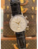 (BRAND NEW) 2022 IWC PORTOFINO CHRONOGRAPH REF IW391406 WHITE DIAL 39MM AUTOMATIC WATCH -FULL SET-