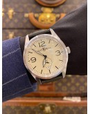 2012 BELL & ROSS VINTAGE ORIGINAL BEIGE REF BR123-95-SS WHITE DIAL 41MM AUTOMATIC WATCH