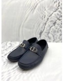 DIOR ODEON LOAFER BLACK GRAINED CALFSKIN SHOES