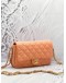 (LIKE NEW) MICROCHIP CHANEL QUILTED CAVIAR CC FLAP BAG 