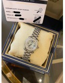 (LIKE NEW) 2017 CHOPARD HAPPY SPORT DIAMOND BEZEL DIAMOND BEZEL REF 27/8294-23 26MM QUARTZ WATCH