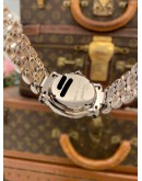(LIKE NEW) 2017 CHOPARD HAPPY SPORT DIAMOND BEZEL DIAMOND BEZEL REF 27/8294-23 26MM QUARTZ WATCH