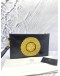 VERSACE CLUTCH BLACK WITH MEDUSA FACE EMBROIDERY 
