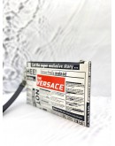 (BRAND NEW) VERSACE NEWSPAPER PRINT CLUTCH
