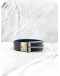 LOUIS VUITTON DAMIER INFINI CALFSKIN LEATHER REVERSIBLE BELT SIZE 85/34 