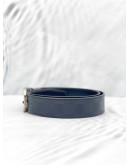 LOUIS VUITTON DAMIER INFINI CALFSKIN LEATHER REVERSIBLE BELT SIZE 85/34 