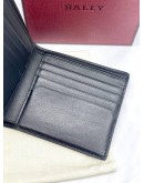 BALLY MULTIPLE FLAP BLACK LEATHER WALLET