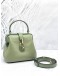 (LIKE NEW) KATE SPADE MINT GREEN REMEDY GINGHAM SMALL TOP HANDLE BAG 