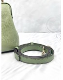 (LIKE NEW) KATE SPADE MINT GREEN REMEDY GINGHAM SMALL TOP HANDLE BAG 