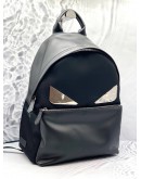 (BRAND NEW) FENDI BLACK NYLON MONSTER EYES BACKPACK 