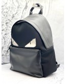 (BRAND NEW) FENDI BLACK NYLON MONSTER EYES BACKPACK 