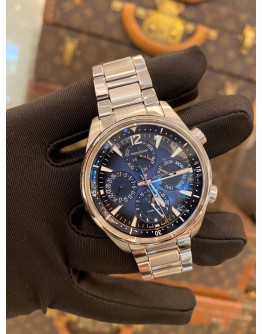(BRAND NEW) 2023 JAEGER-LECOULTRE POLARIS PERPETUAL CALENDAR REF Q9088180 MOON FACE GRADIENT BLUE DIAL 42MM AUTOMATIC WATCH -FULL SET-