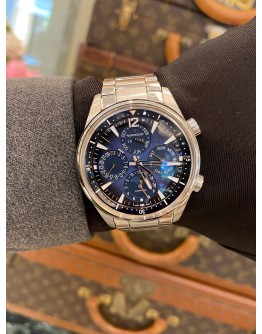 (BRAND NEW) 2023 JAEGER-LECOULTRE POLARIS PERPETUAL CALENDAR REF Q9088180 MOON FACE GRADIENT BLUE DIAL 42MM AUTOMATIC WATCH -FULL SET-