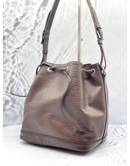 (LIKE NEW) LOUIS VUITTON BROWN EPI LEATHER BUCKET SHOULDER BAG 