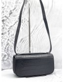 (UNUSED) BALENCIAGA GOSSIP EMBOSSED CROCODILE LEATHER
