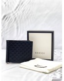 (BRAND NEW ) GUCCI BI-FOLD GUCCISSIMA WALLET BLACK COLOUR -FULL SET-