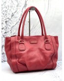 BURBERRY BLUE LABEL SOFT RED TOTE BAG 