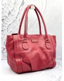 BURBERRY BLUE LABEL SOFT RED TOTE BAG 