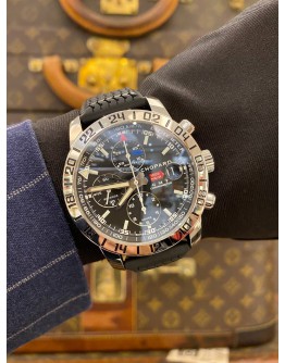 2013 CHOPARD MILLE MIGLIA GMT CHRONOMETER REF 168992-3001 BLACK DIAL 42MM AUTOMATIC WATCH -FULL SET-