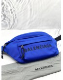 (BRAND NEW) BALENCIAGA NYLON BLUE BELTPACK