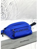 (BRAND NEW) BALENCIAGA NYLON BLUE BELTPACK