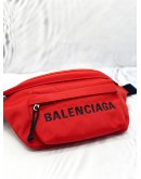 (BRAND NEW) BALENCIAGA NYLON RED BELTPACK