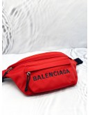 (BRAND NEW) BALENCIAGA NYLON RED BELTPACK