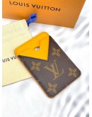 (BRAND NEW) LOUIS VUITTON CARD CASE MONOGRAM MACASSAR PORTO CULT -FULL SET -