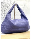 (LIKE NEW) BOTTEGA VANETA WOMAN BOSTON BAG LIGHT PURPLE 