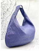(LIKE NEW) BOTTEGA VANETA WOMAN BOSTON BAG LIGHT PURPLE 