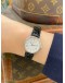 LONGINES RELOJ MUJER PRESENCE REF L4.220.4 ROMAN NUMERALS WHITE DIAL 23MM QUARTZ WATCH