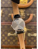 LONGINES RELOJ MUJER PRESENCE REF L4.220.4 ROMAN NUMERALS WHITE DIAL 23MM QUARTZ WATCH
