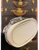(LIKE NEW) 2022 LONGINES CONQUEST REF L3.376.4.87.6 MOTHER OF PEARL DIAMOND DIAL 29.5MM QUARTZ WATCH