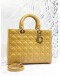 CHRISTIAN DIOR PATENT LEATHER CANNAGE LADY DIOR
