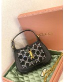 (BRAND NEW) GUCCI JACKIE 1961 MINI LIZARD SHOULDER BAG -FULL SET-