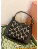 (BRAND NEW) GUCCI JACKIE 1961 MINI LIZARD SHOULDER BAG -FULL SET-