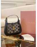 (BRAND NEW) GUCCI JACKIE 1961 MINI LIZARD SHOULDER BAG -FULL SET-