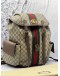 GUCCI SUPREME OPHIDIA GG CANVAS BACKPACK 
