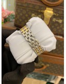 (LIKE NEW) 2010 CARTIER PANTHERE MM REF 187949 SS HALF 18K 750 YELLOW GOLD 28MM QUARTZ WATCH -FULL SET-