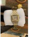 (LIKE NEW) 2010 CARTIER PANTHERE MM REF 187949 SS HALF 18K 750 YELLOW GOLD 28MM QUARTZ WATCH -FULL SET-
