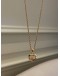 (UNUSED) 2021 CHOPARD NECKLACE DIAMOND 18K 750 ROSE GOLD -FULL SET-