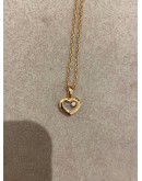 (UNUSED) 2021 CHOPARD NECKLACE DIAMOND 18K 750 ROSE GOLD -FULL SET-