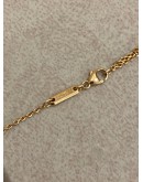 (UNUSED) 2021 CHOPARD NECKLACE DIAMOND 18K 750 ROSE GOLD -FULL SET-