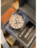 2013 TAG HEUER CARRERA CALIBRE 16 CHRONOGRAPH REF CV2A11 WHITE DIAL 44MM AUTOMATIC WATCH -FULL SET-