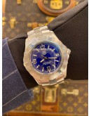 2010 TAG HEUER 2000 PROFESSIONAL EXCLUSIVE REF WN1112 BLUE DIAL 38MM QUARTZ WATCH -FULL SET-