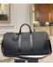 LOUIS VUITTON KEEPALL MONOGRAM SHADOW EMBOSSED LEATHER BANDOULIERE 50 