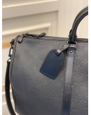 LOUIS VUITTON KEEPALL MONOGRAM SHADOW EMBOSSED LEATHER BANDOULIERE 50 