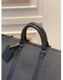 LOUIS VUITTON KEEPALL MONOGRAM SHADOW EMBOSSED LEATHER BANDOULIERE 50 