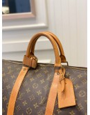 LOUIS VUITTON MONOGRAM CANVAS TRAVEL KEEPALL BANDOULIERE 50 